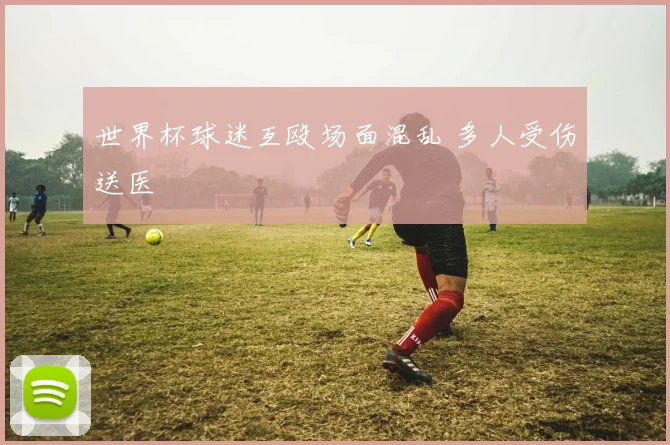 世界杯球迷互殴场面混乱 多人受伤送医