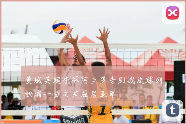 曼城英超夺冠阿圭罗告别战进球利物浦一分之差屈居亚军